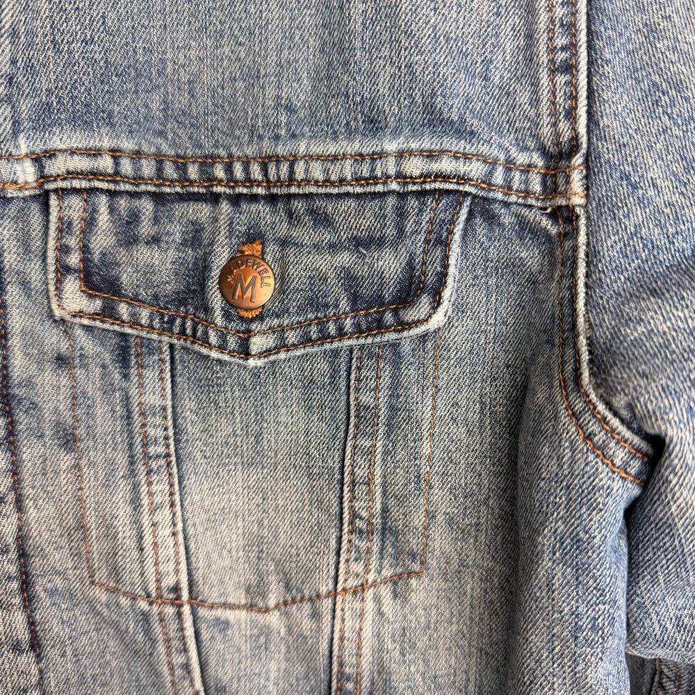 Madewell Men’s Sherpa Classic Jean Jacket Medium - Picture 6 of 16